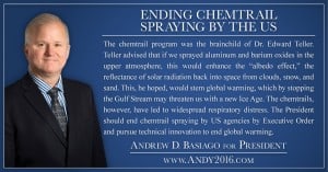 Andy 2016 presidential candidate ending chemtrails