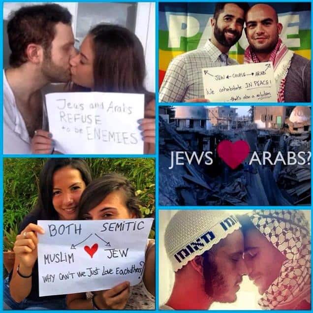 jews and muslims arabs unite