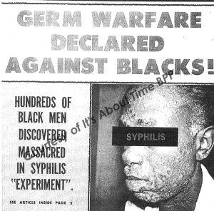 declassified files Tuskegee syphilis experiment