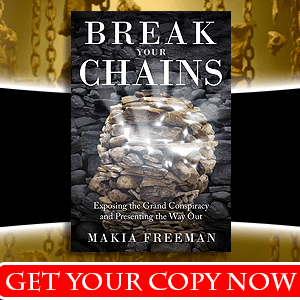 Advertisement Image for - Breaking your Chains - New Book by Makia Freeman, get your copy.